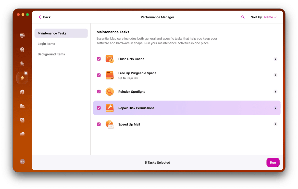 What is Maintenance Tool on Mac